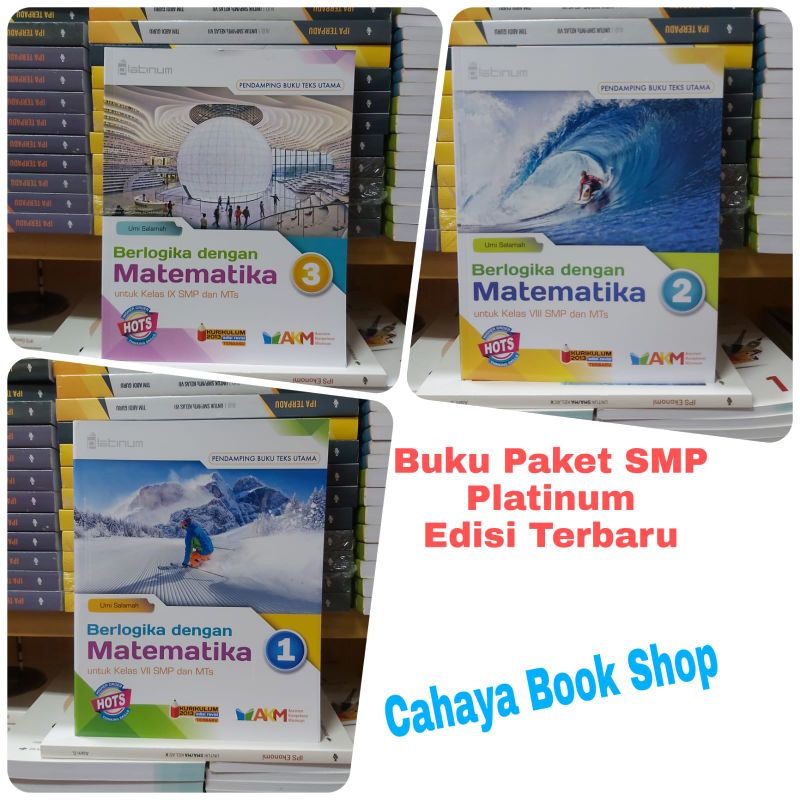 Buku Berlogika dengan Matematika Kelas 7,8,9 SMP AKM-HOTS Platinum