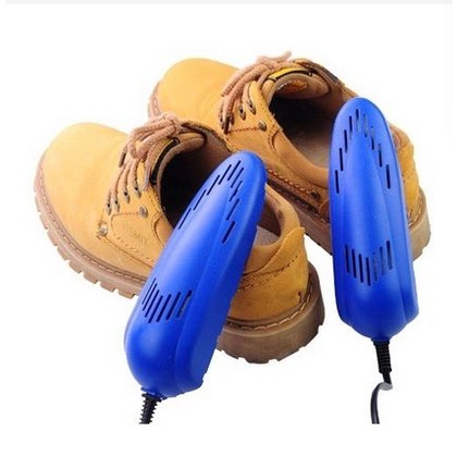 [TOSERBA_EMAK] - Pengering Sepatu Elektrik Shoes Dryer Deodorizing 10W 220V US Plug - Blue