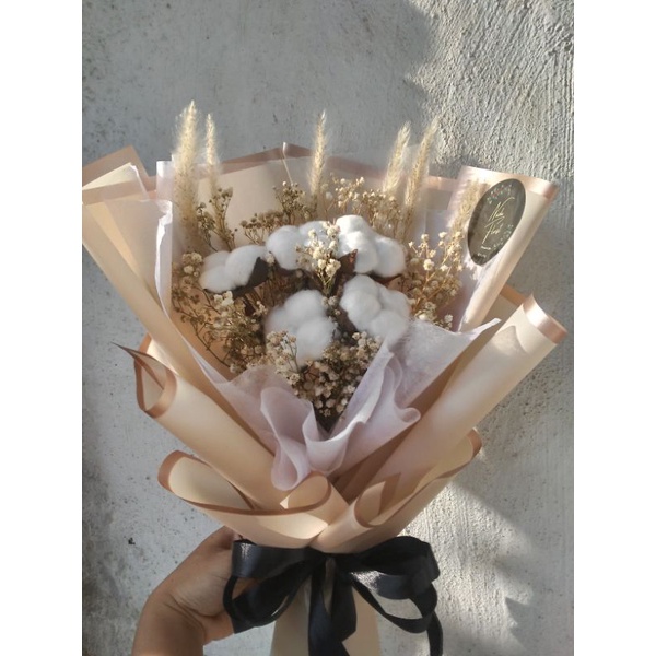 dried flower buket bunga wisuda buket bunga