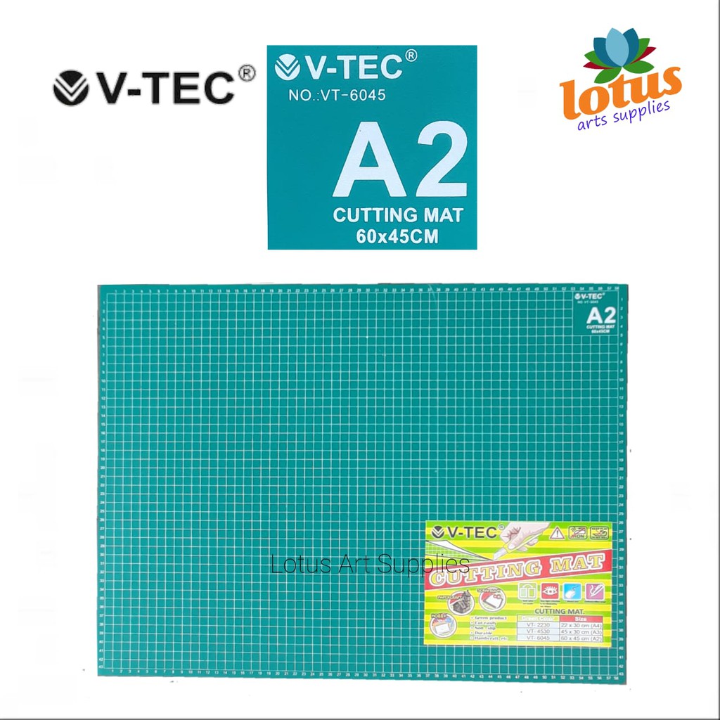 

V-TEC Cutting Mat A2 / Alas Papan Potong