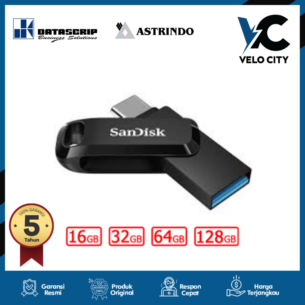 Sandisk ultra dual drive go usb type c обзор