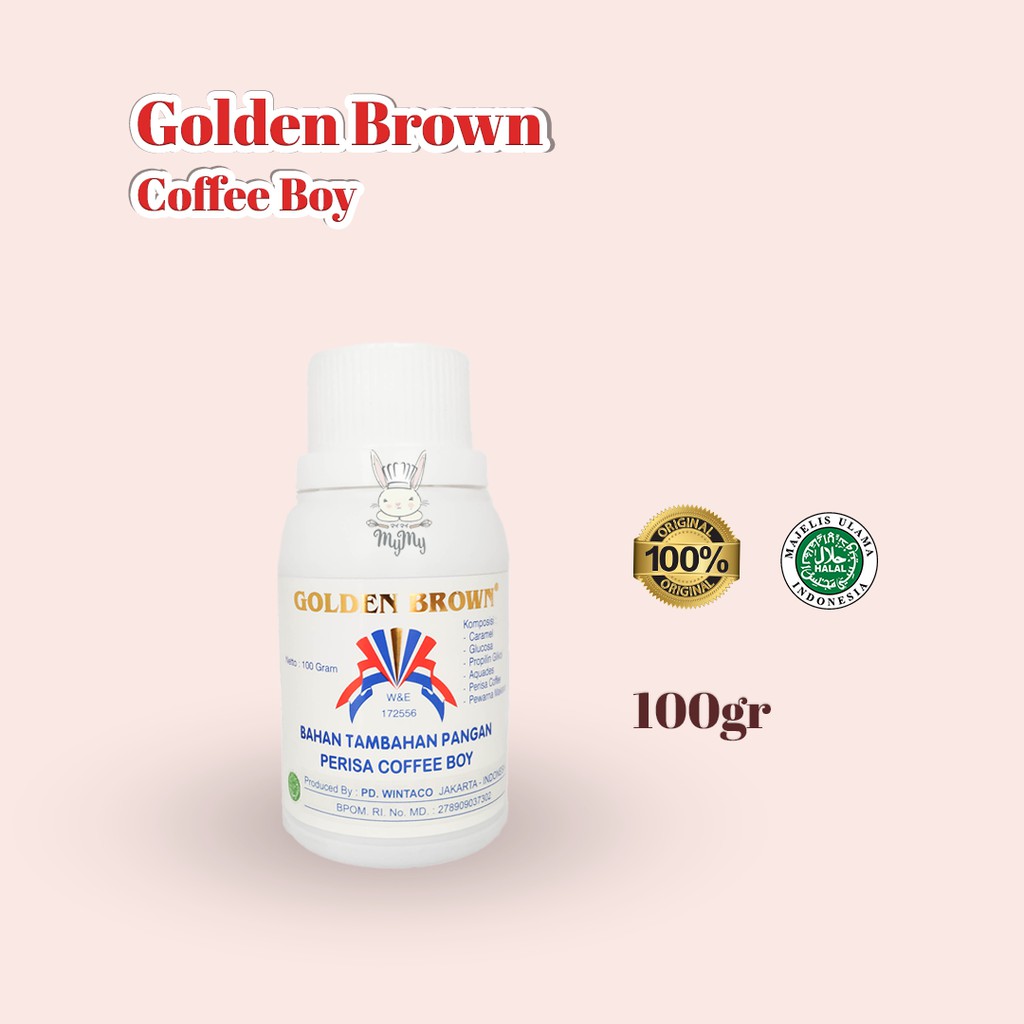 

Golden Brown Perisa Coffee Boy 100 gram