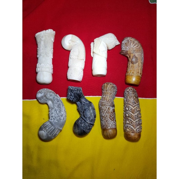 deder keris | hulu keris | gagang keris | handle keris | tulang tanduk