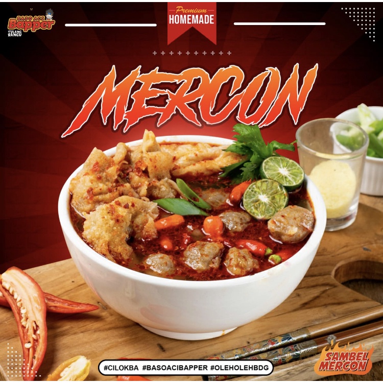 

Baso Aci Bapper Sambel Mercon