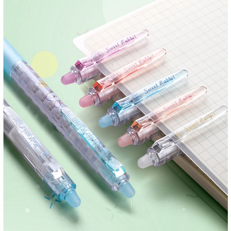 

Pulpen lucu bisa dihapus erasable pen cartoon / bolpoin penghapus premium (ecer)