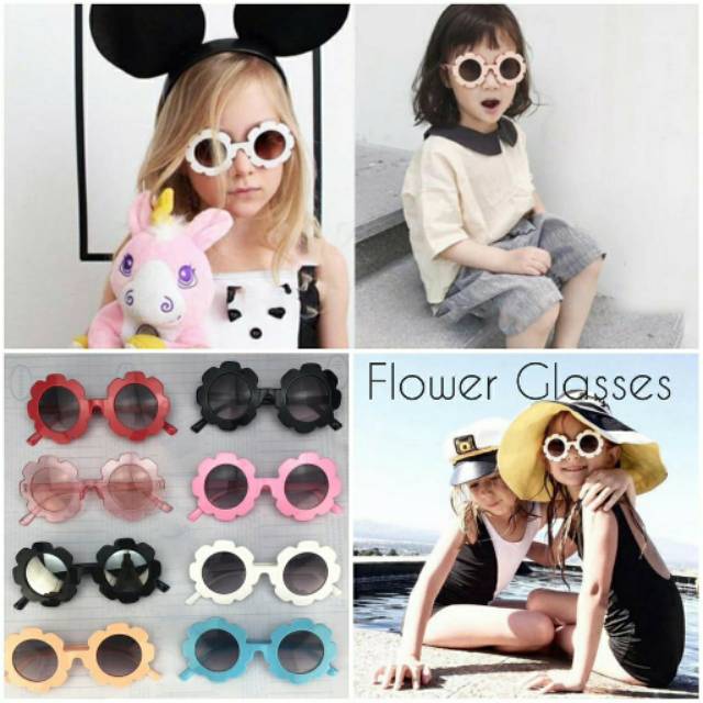 Flower Glasses / Kacamata Anak Perempuan