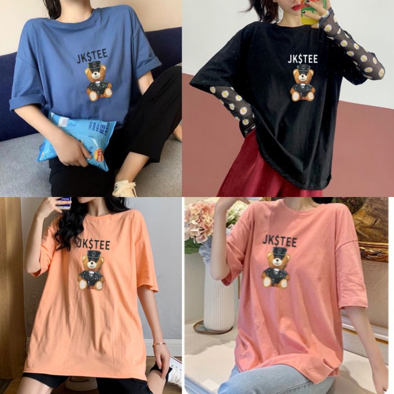 T-Shirt / Kaos / Atasan Wanita / Oversize Tee