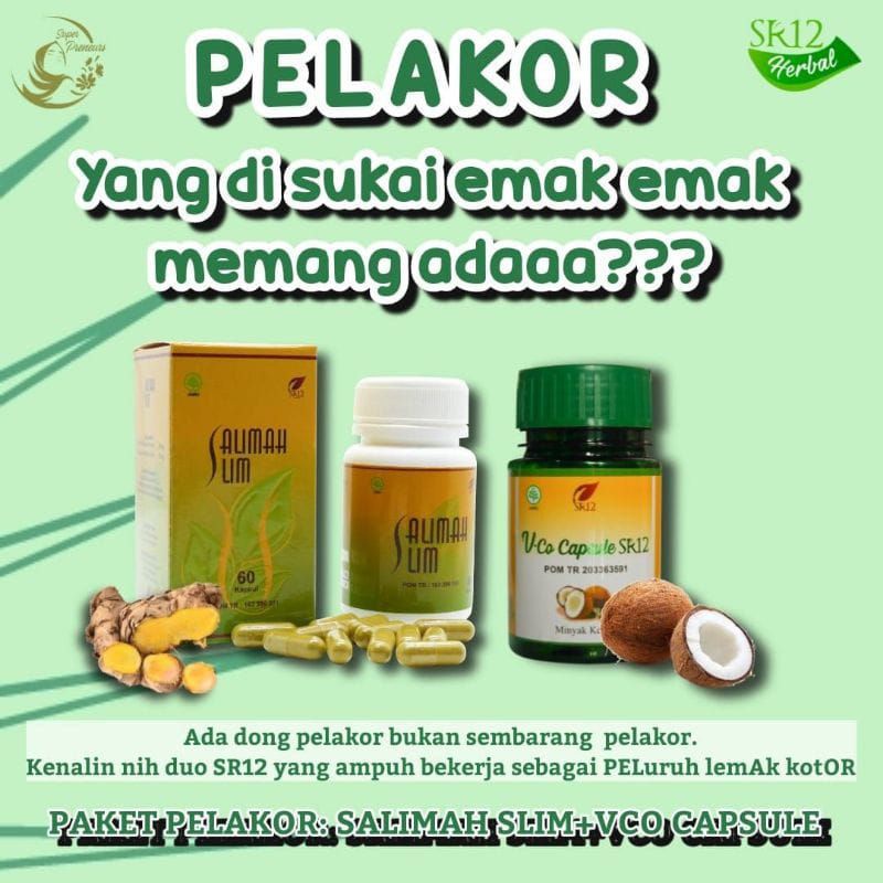 Salimah Slim/obat diet/obat herbal diet/obat langsing
