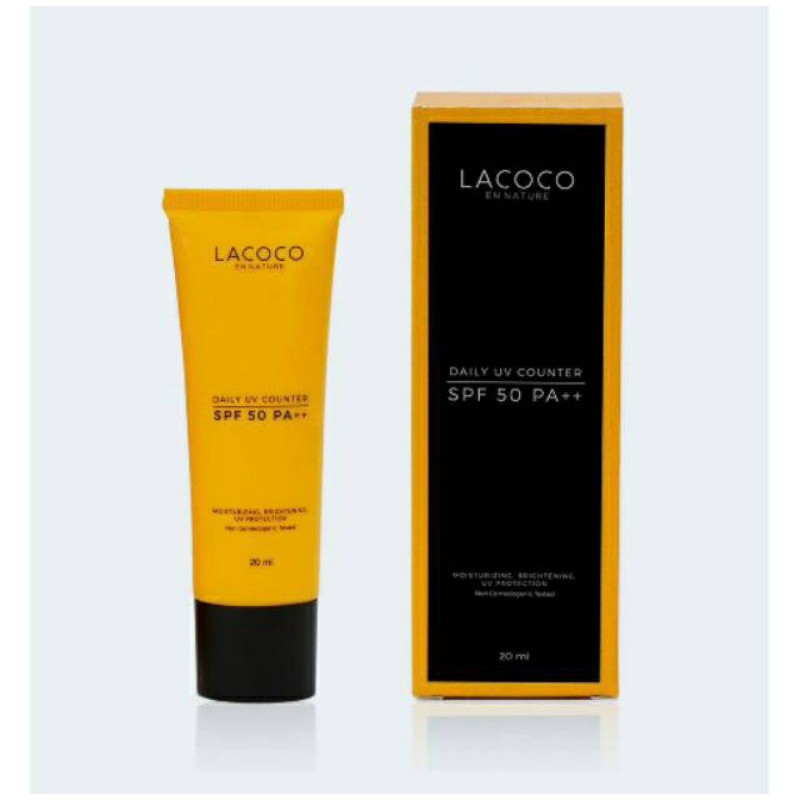 LACOCO SUNSCREEN COUNTER // SUNSCREEN NASA //  SUNSCREEN SPF 50