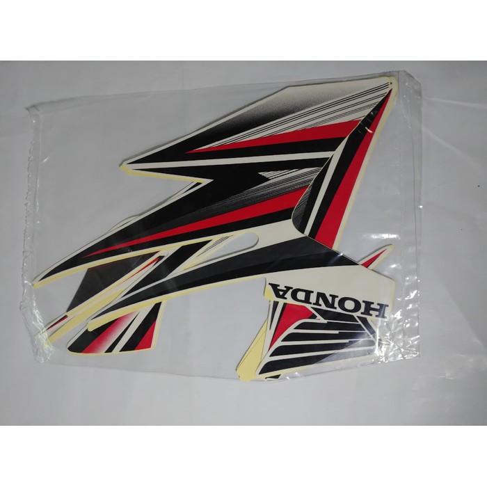 SALE -  Striping Lis Bodi &amp; Stiker Body CB150R 2013 Putih Merah