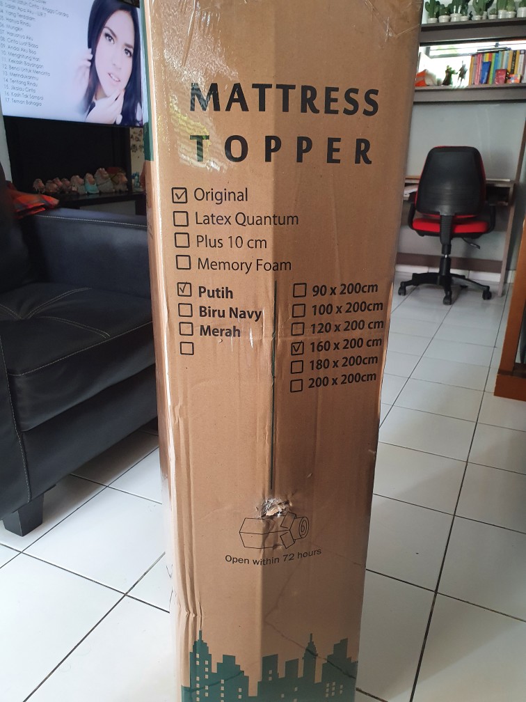 Matras Topper Pelapis Kasur