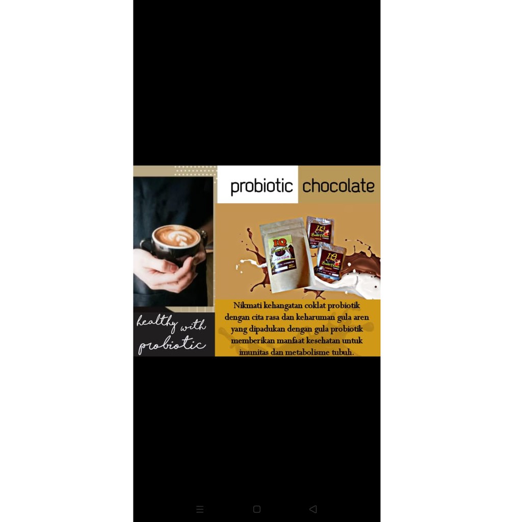 

Coklat Bubuk Probiotik Sehat SASET isi 20GR