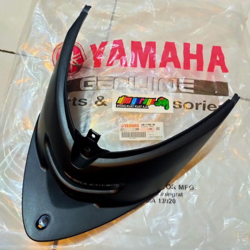 cover tutup mesin fino karbu sambungan bawah jok fino karbu cover mesin fino original yamaha