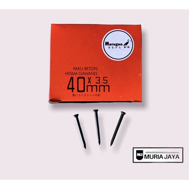 Paku beton 4 cm madico kuat anti bengkok dan tajam