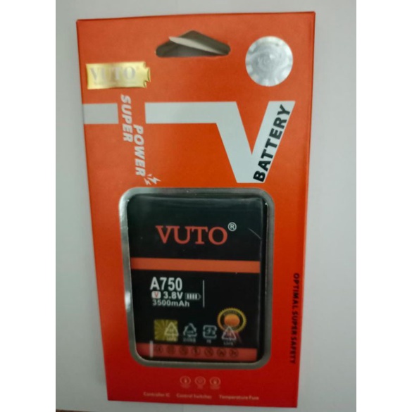 Double Power Battery Batre baterai Vuto Samsung A10 A105 M10 M105 A7 2018 A750 EB-BA750ABU