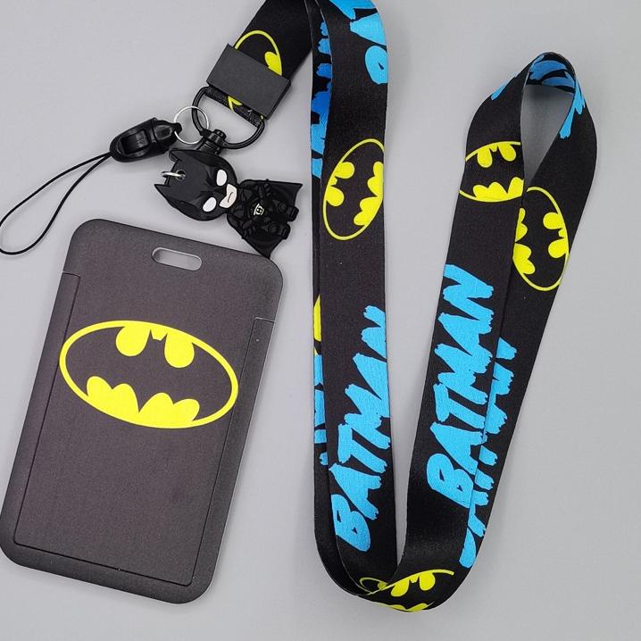 

Trend MS090 Name Tag ID Card Holder /Gantungan Kartu Nama/ Tali ID Card Nama BATMAN SUPERMAN ~