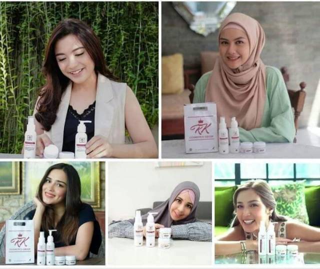 (COD) PAKET PERAWATAN WAJAH FLEK/KUSAM/JERAWAT/BERMINYAK SKINCARE RK GLOW HALAL BPOM