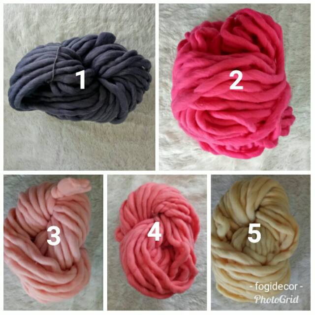 loopy yarn benang merino wol chunky bulky wool (part 2)