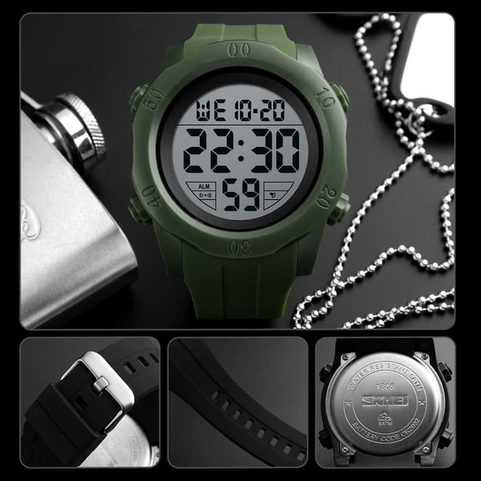 Jam Tangan Digital Pria SKMEI Stealth Submarine - 1305