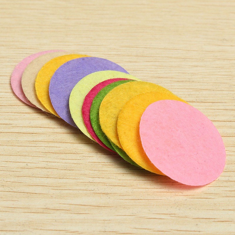 Felt Fabric Pads - Felt Bentuk Lingkaran (200 pcs)