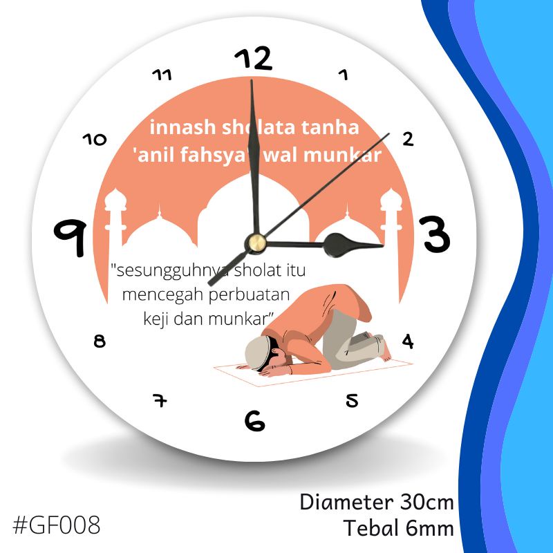 Jam Dinding Custom Souvenir Jam Dinding