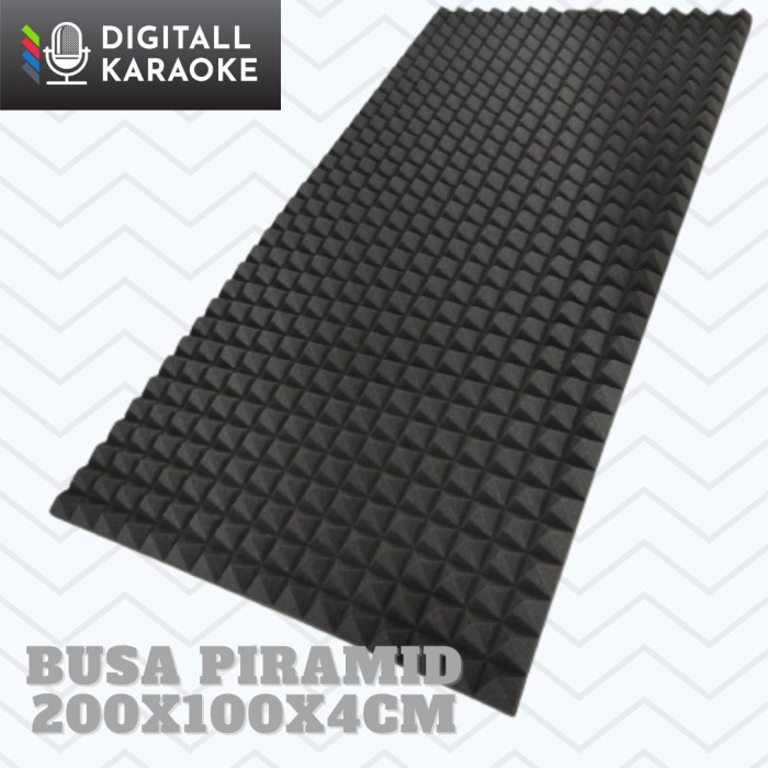 BUSA PEREDAM SUARA RUANGAN PIRAMID 200X100X6CM