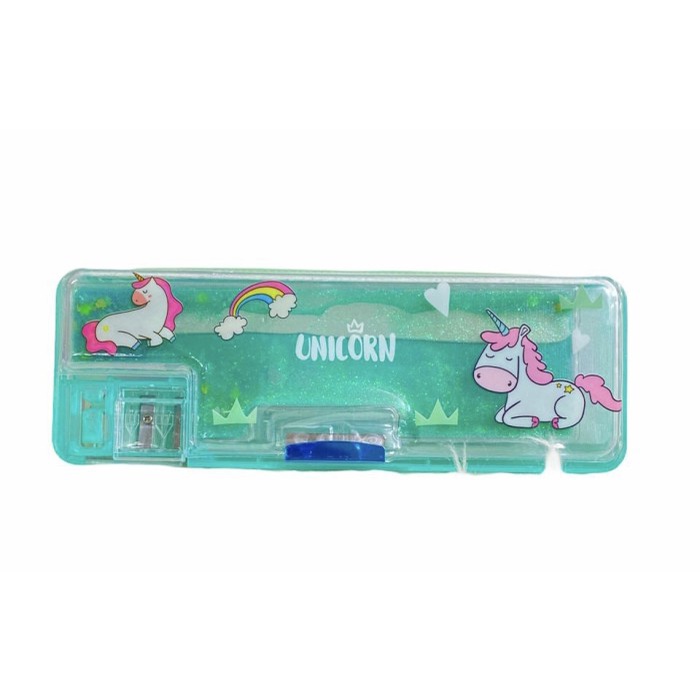 

Cantik Tempat Pensil Magnet Air Gliter/ Pencil Case Magnet Water Motif Disney Murah