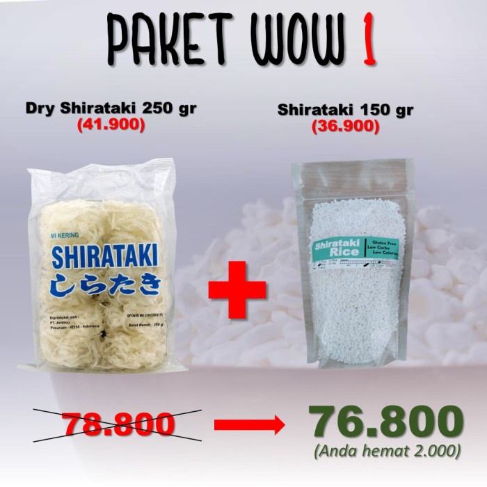 

soun-bihun- mie shirataki kering dry shirataki noodle 250 gram - non paket -bihun-soun.