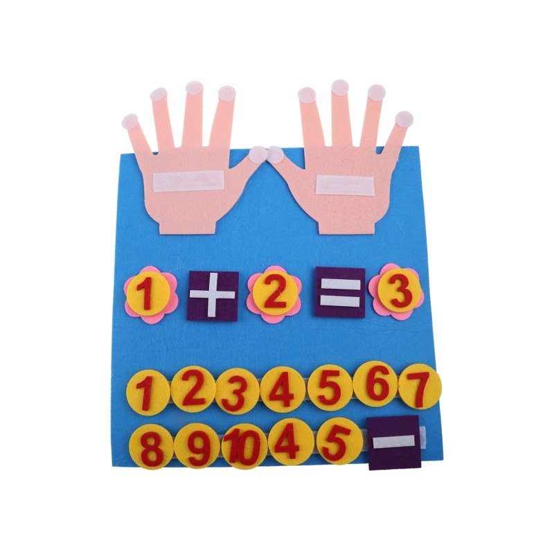 Mary Children Number Counting Math Skill Training Mainan Edukasi Portable