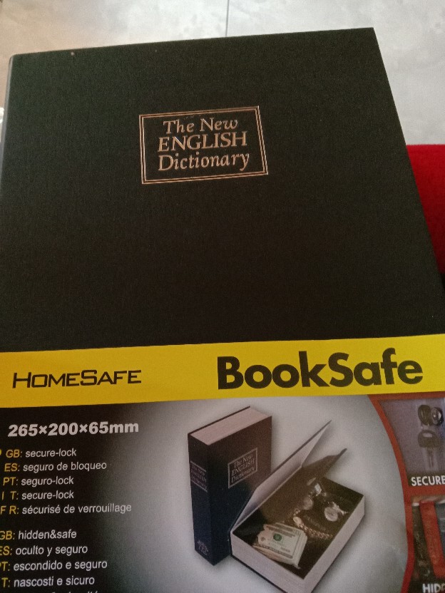 Berangkas Buku Ukuran Jumbo Besar Big Size Brankas Berankas Brangkas Safe Lock Box Penyimpanan Uang