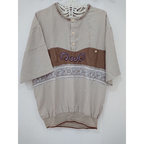 Outer Rompi Baju Parasut Klasik Vintage Motif Pria Cowok