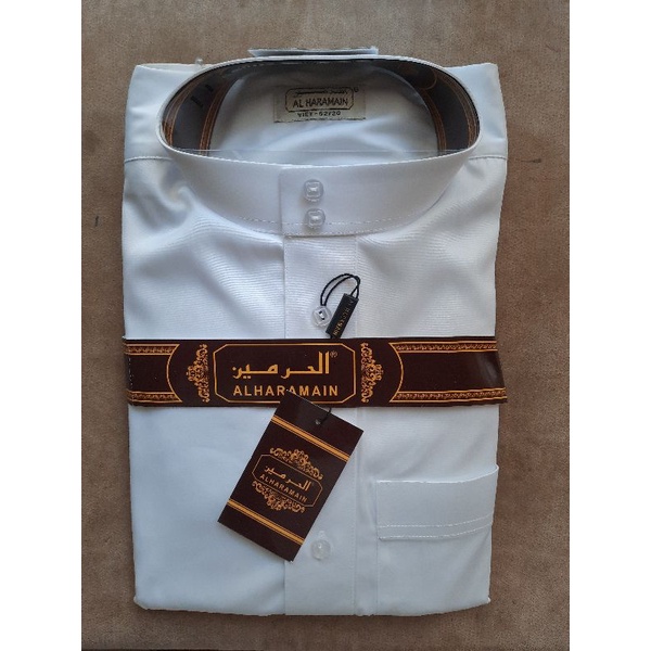 Jubah Al-Haramain Polyester Putih