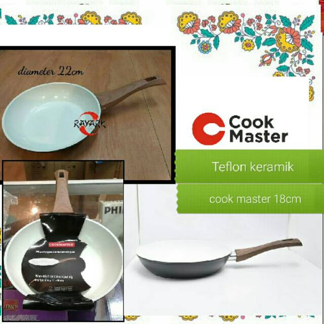 Teflon keramik cook master