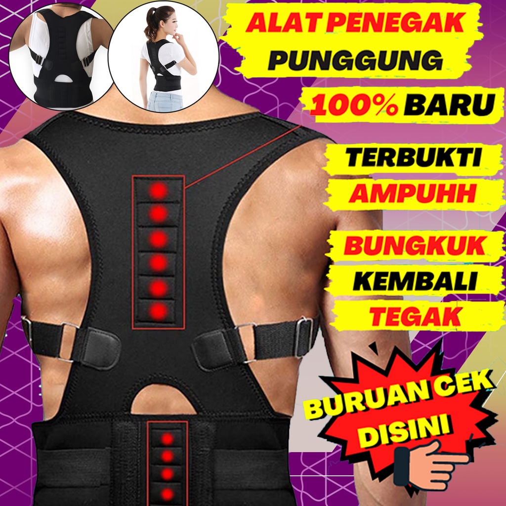 Korset alat penegak punggung pria tulang belakang hnp lumbal saraf kejepit skoliosis premium orie pr