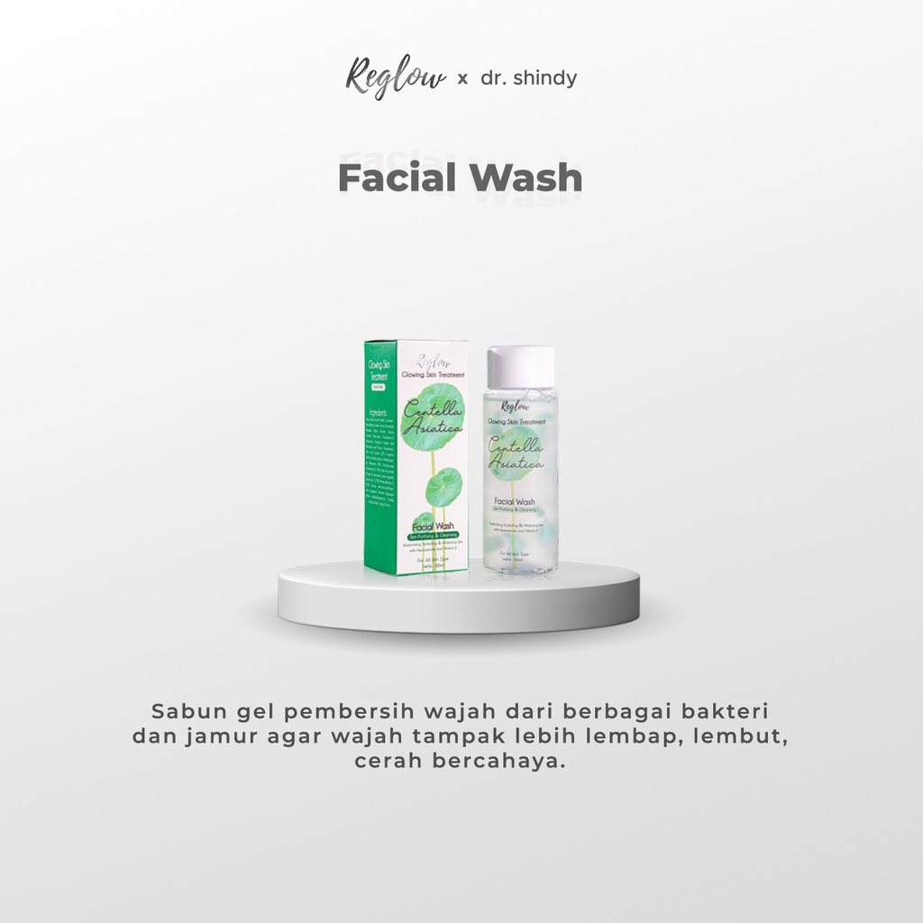 REGLOW Skincare Wajah ORI Reglow Penghilang Bopeng, whitening dan All Skin Type Paket Treatment Wajah Berkualitas COD-3