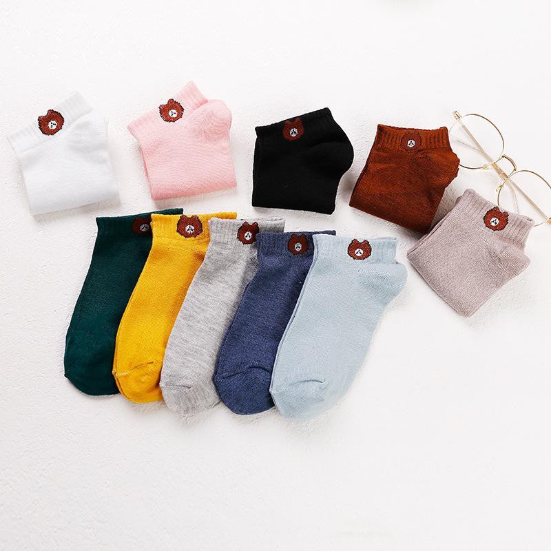 Kaos Kaki 5pasang Import Premium Cewek Cowok Nyaman Dipakai (Lochic)