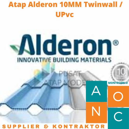 ATAP ALDERON TWINWALL 10MM / ALDERON UPvc 10 MM