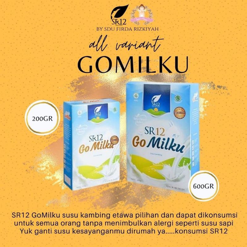 

GOMILKU SR12/SUSU KAMBING ETAWA