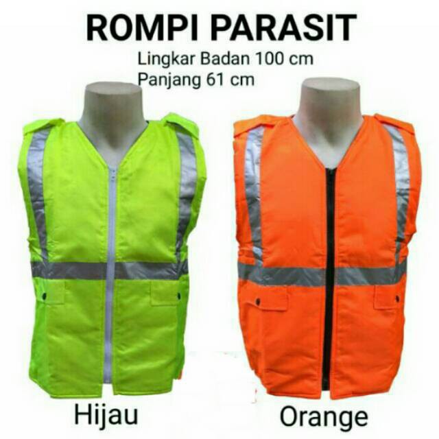 TERMURAH BAJU ROMPI PARASIT PARKIR TOURING PROYEK SECURITY SATPAM KEAMANAN POLOS MOTOR TACTICAL