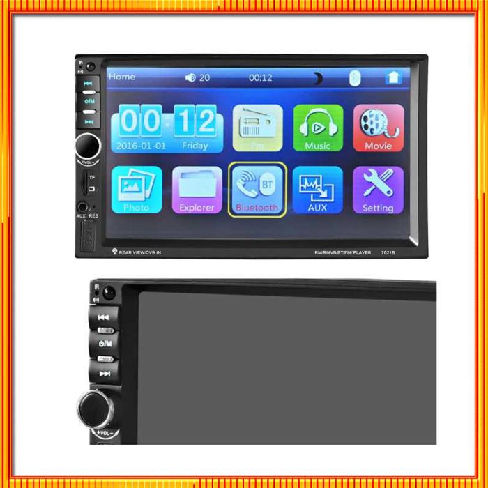 MP5 Media Player Monitor Mobil LCD Touchscreen 7 Inch