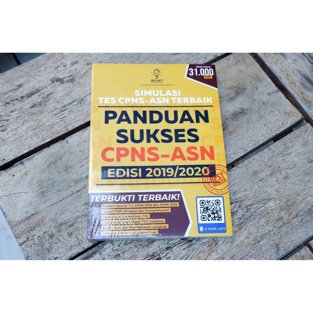 Gratis Ongkir Buku Tes Cpns 2020 Panduan Sukses Cpns Asn Briliant Free Ebooks Dan Key Chain Shopee Indonesia