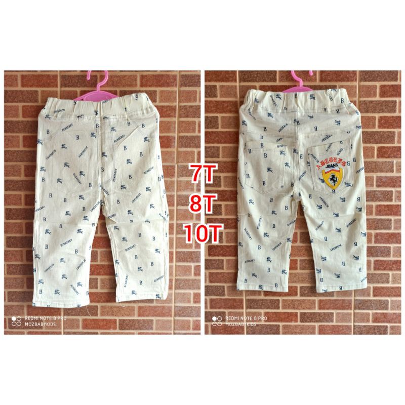 Celana import anak 7/8 katun stretch