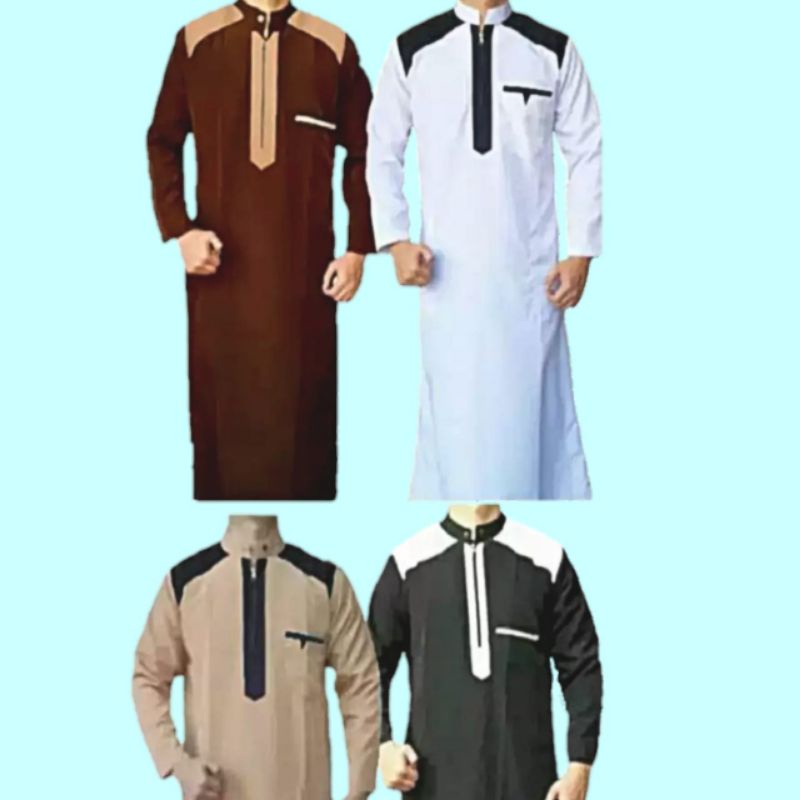 gamis laki laki dewasa jubah pria A1 terlaris jubah muslim