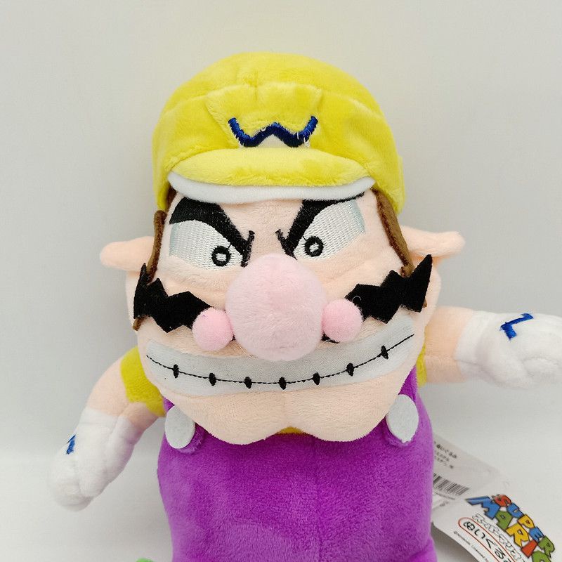 Mario Nintendo Super Bros Mainan Mewah Wario 11in Boneka Binatang Boneka Baru Langka