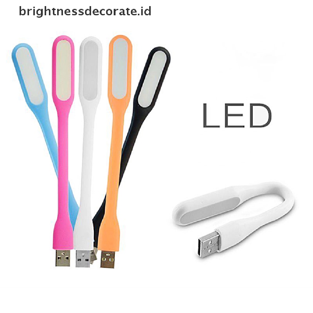 [birth] New Flexible Mini USB LED Light Lamp For Computer Notebook Laptop PC Reading Bright [ID]