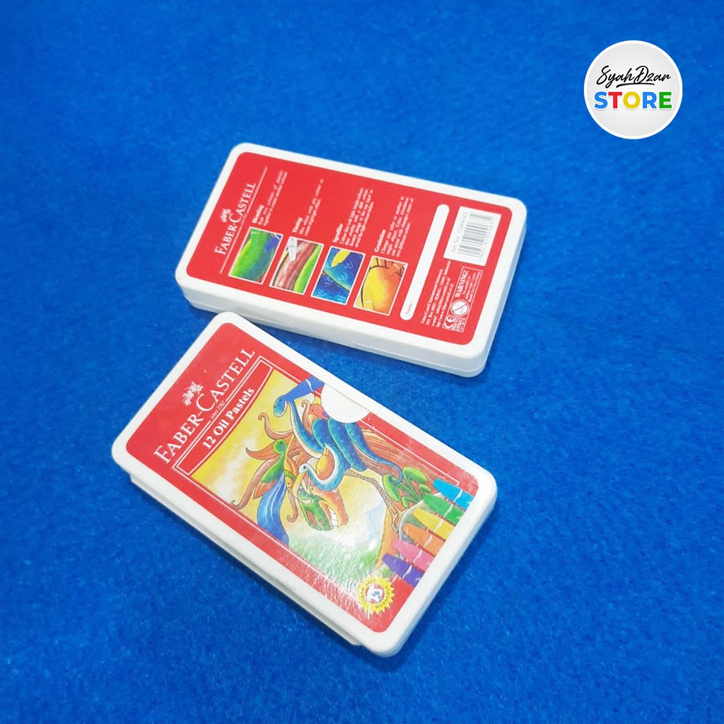 

Faber Castle Oil Pastel 12 W Plastic Case 120063O/Pasta Minyak