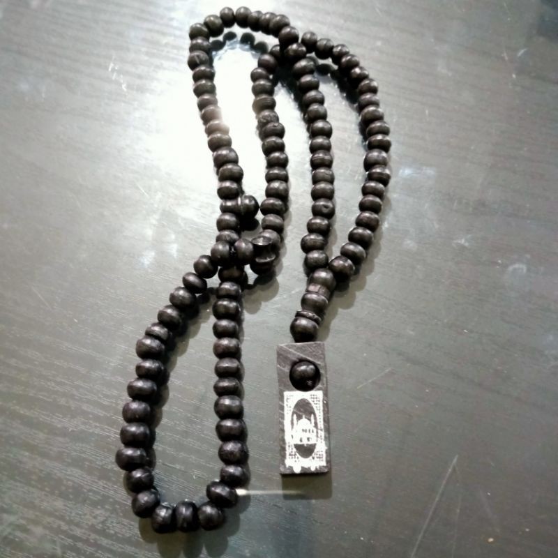 tasbih kayu 99 butir,