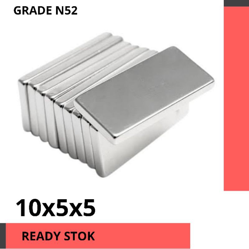 

Selusin magnet kotak 10x5x5