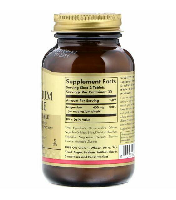 Beli Kal Magnesium Glycinate 400 Mg 90 Tablet Di Luckyvitamin Com