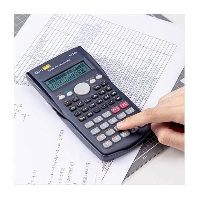 

ILARISl Deli ED82MS Scientific Calculator 240F 10 2 Digits ICIQl